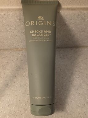 Origins Checks and Balances Frothy Face Wash - Sage Green Tube